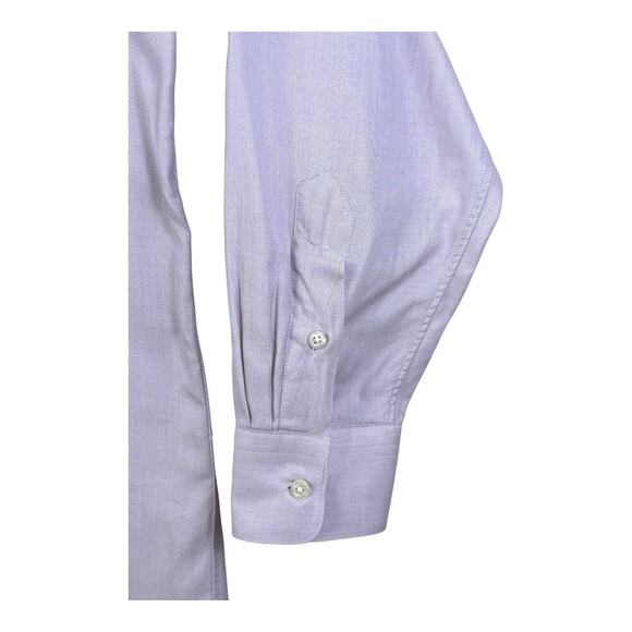 Gitman Bros Shirt Mens 16.5 34 Purple Dress Shirt Business Casual Preppy Wedding - Picture 5 of 16